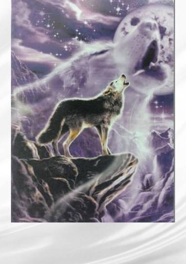 Spirit Wolf Card and Envelope